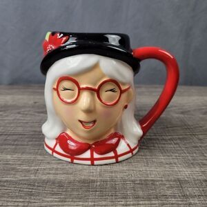 Threshold Mrs. Claus 3D Ceramic Christmas Mug